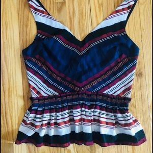 Guess Striped Peplum